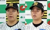 阪神 月間MVPは大山と高橋が受賞