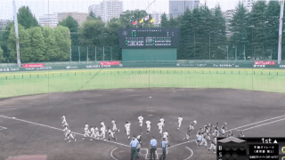マクドナルド・トーナメント 準々決勝 府中市民球場 不動パイレーツ vs. 弘前ビクトリーベースボールクラブ