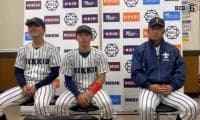 【ヒーローインタビュー】 立教大学 ​溝口智成監督・齋藤大智(③東北)・沖政宗(③磐城)