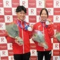 飛び込み玉井陸斗　ロス五輪は「やっぱり優勝を」　「中国の１人に勝てたことは糧に」立命大でアジア大会銀メダル獲得報告会