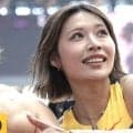 「きゃわいい」　ヒョウ柄洋服姿の美女アスリートをマネジャーが投稿　ＳＮＳ「ナイス！日本記録保持者！」「可愛すぎる」
