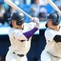 阪神　外れ１位候補に明大の岡田＆榊原リストアップ　５０メートル５秒６９快速の岡田　憧れは近本、走攻守そろった榊原