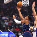 【ＮＢＡ】クリッパーズの八村塁は開幕戦の前半は４得点　チームはキングスに６１-５４でリード　ＮＢＡ開幕戦