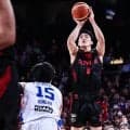 アルバルク東京の安藤周人、3P成功数が1000本に到達…通算517試合目に史上6人目の快挙