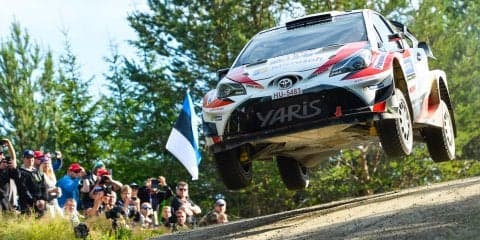 WRCフィンランド：トヨタが1-2体制、競技2日目はラッピがリード