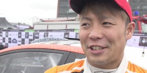 最初のループを終えた新井と勝田がコメント、勝田はデイリタイア
