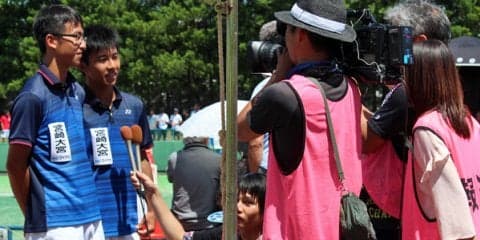 坂田空冴／上別府尚弘（宮崎大宮） [南東北インターハイ／第1日]