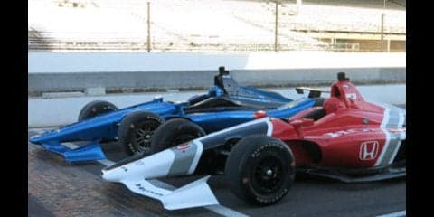 ホンダとシボレーは純エンジンバトルに。インディカーが空力を共通化