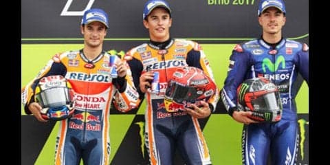 マルケスの判断力＆ホンダの対応力。天候不順のレースなら任せとけ！