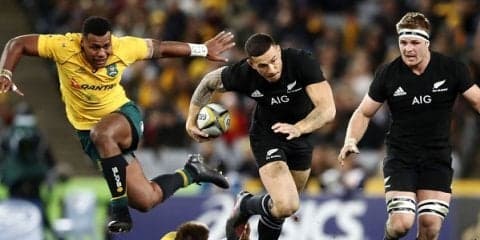  ライバル対決第1戦は計12トライの乱戦　NZが豪州戦の最多得点記録更新 