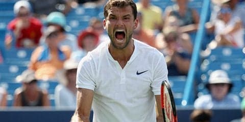決勝はディミトロフとキリオス [ウェスタン＆サザン・オープン]