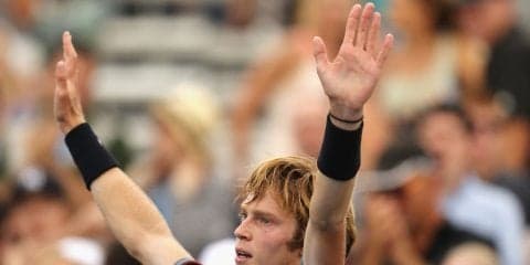 秋山英宏　全米レポート（8）苦戦が続く谷間世代。第9シードのゴファンが19歳ルブレフに敗れる