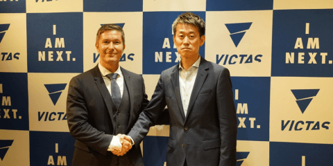 新生メーカー・VICTAS、独の選手育成機関と提携 「世界チャンピオン輩出する」