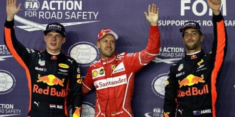 【F1 シンガポールGP】ベッテルが逆転でポールポジションを獲得