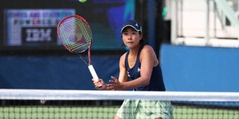 日比野菜緒がカラシニコワとのダブルスで準決勝進出 [韓国オープン]