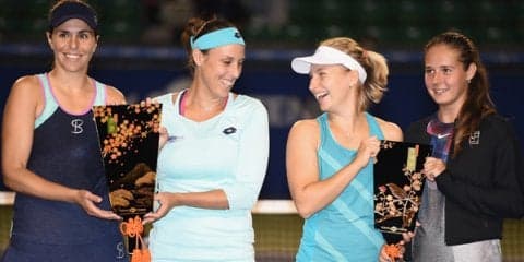 ダブルスはクレパーチ／マルチネス サンチェスがガブリロワ／カサキナを下してコンビ初優勝 [東レPPO]