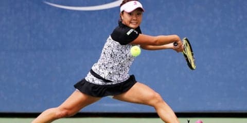 奈良くるみは2時間12分のフルセットでボンダレンコに敗れ、ベスト4進出ならず [タシケント・オープン]