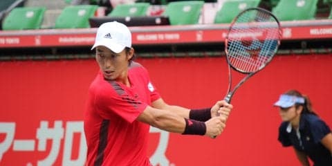 添田豪、接戦となるも楽天ジャパンオープン初勝利を逃す[楽天ジャパンオープン]