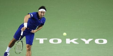 内山が初戦を突破し、2回戦でチリッチと対戦へ[楽天ジャパンオープン]