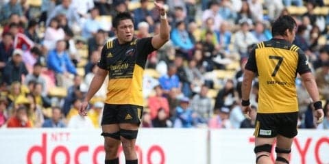  連覇見据えるサントリーにルーキー「復帰」、飯野晃司が2試合連続先発 