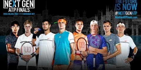 若手テニス選手による頂上決戦「NEXT GEN ATPファイナルズ」をGAORA SPORTSが全試合生中継