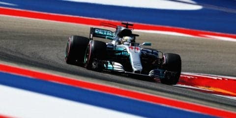 【F1 アメリカGP】ハミルトンが今季11回目のポールポジション、ベッテルも2番手に続く