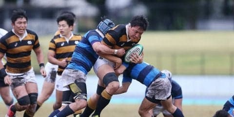  明大戦でも「ゲインラインバトル」での勝利を。慶大・辻雄康の進化に高評価 