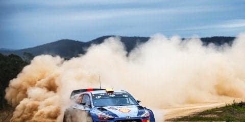 WRCオーストラリア：競技初日を終えてヒュンダイのミケルセンがリード