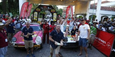 イーストアフリカンサファリで両者優勝の珍事