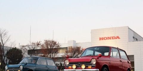 ホンダN360誕生50周年記念展示およびFUNミーティング開催…ホンダ本社と狭山工場を埋め尽くす
