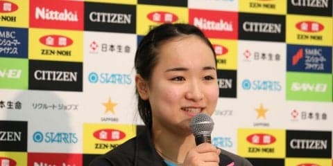 全日本卓球2018 選手会見（3）伊藤美誠 「調子が良く、毎日楽しい」