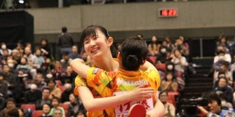 「命がけの勝利」伊藤・早田が女子ダブルスを制す【全日本卓球2018】