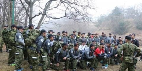  サンウルブズが陸上自衛隊別府駐屯地でメンタル強化、絆深まった！ 