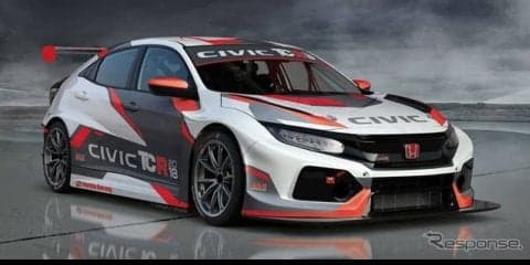 ホンダ シビックタイプR 新型にWTCRレーサー、ジュネーブモーターショー2018で発表へ