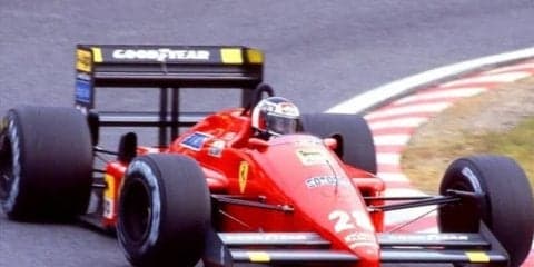 アレジ親子、フェラーリでデモラン競演　鈴鹿ファン感謝デー