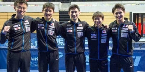 卓球男子、奇跡の大逆転！史上初の決勝進出！＜卓球チームワールドカップ＞