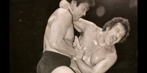 【国際プロレス伝】「人間風車」２種類のダブルアーム・スープレックス