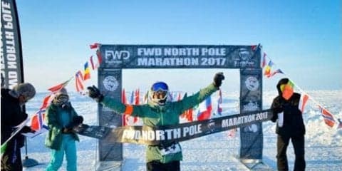 北極の上を走る。体感マイナス40度の「FWD北極マラソン」が今年も開催