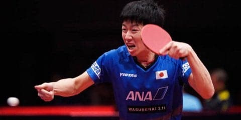 卓球・男子 最新世界ランク エース水谷隼はランクアップも日本人最高位は丹羽孝希