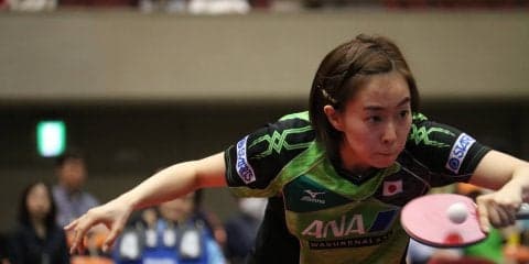 石川佳純が３連勝で好発進（アジアカップ2018・女子・初日の結果）