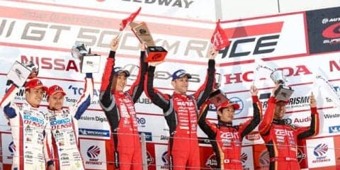 【SUPER GT 第2戦】GT500決勝…ニスモGT-Rの松田次生&クインタレッリが今季初優勝、松田は通算20勝を達成