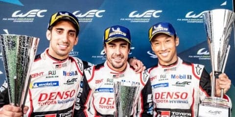 【WEC 第1戦】18/19シーズン開幕戦をトヨタが1-2で制す…優勝は中嶋一貴らの8号車TS050、アロンソがデビューウイン