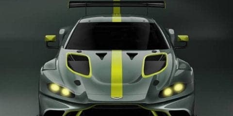 アストンマーティン ヴァンテージ 新型、GT3レーサーを今夏発表へ…ティザースケッチ