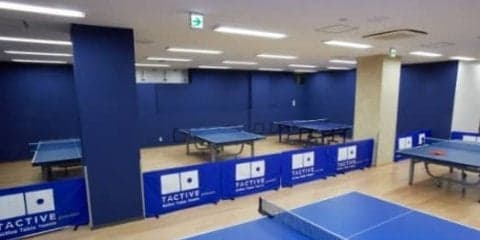 タクティブがコナミスポーツクラブと提携し、卓球スクールを7月より開講