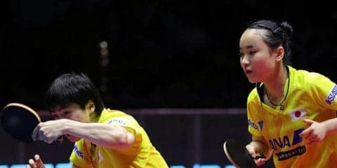 母国開催の中国が完全制覇も森薗／伊藤が混合ダブルス準優勝＜卓球・中国OP＞