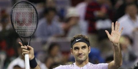フェデラーがナダルに続き、磐石な試合運びで勝利、準々決勝に進出[上海ロレックス・マスターズ]