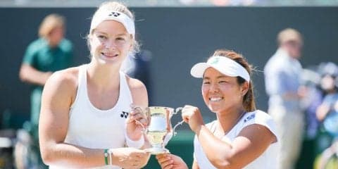 上地結衣、最強ペア結成で新発見。世界１位から学んだ勝つための秘密