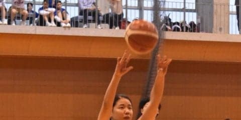 【バスケットボール部女子】　武庫女大に敗れ、1巡目を６位で２巡目へ