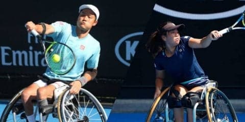 国枝、上地がアジアパラ大会で共に優勝。2020東京パラ出場権獲得