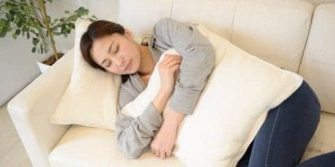 朝寝するより早寝しましょう！